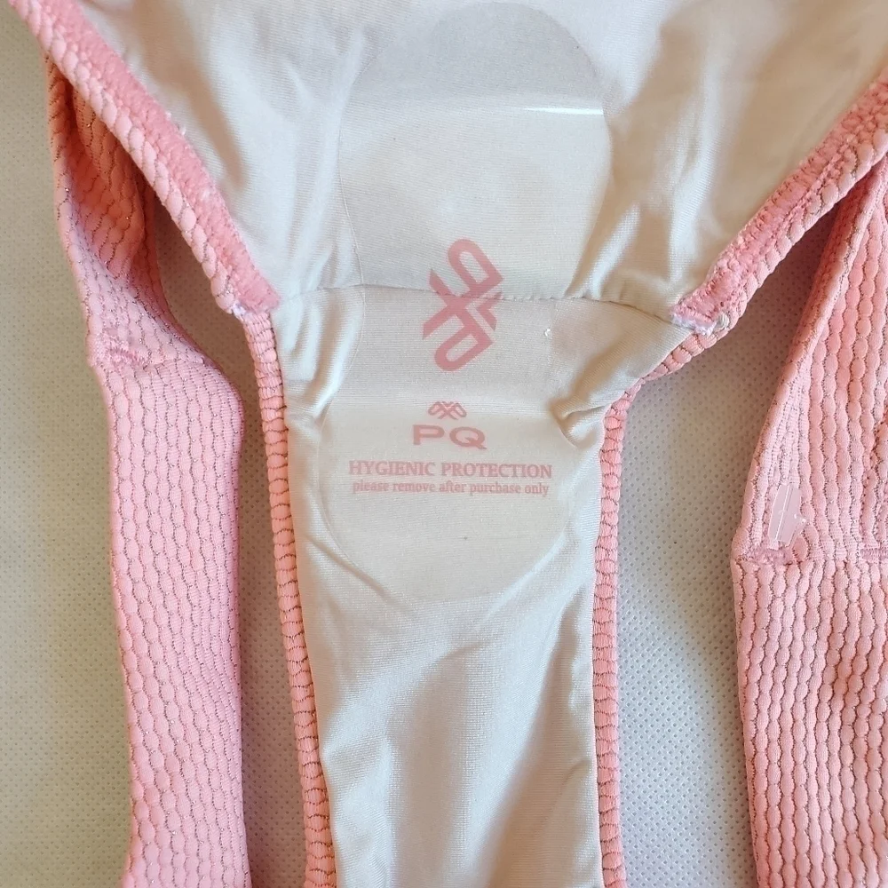 New Pilyq Coral Coast Basic Ruched Full Bottoms Size Small
